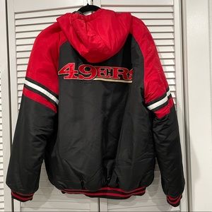 Brand new vintage style 49ers jacket